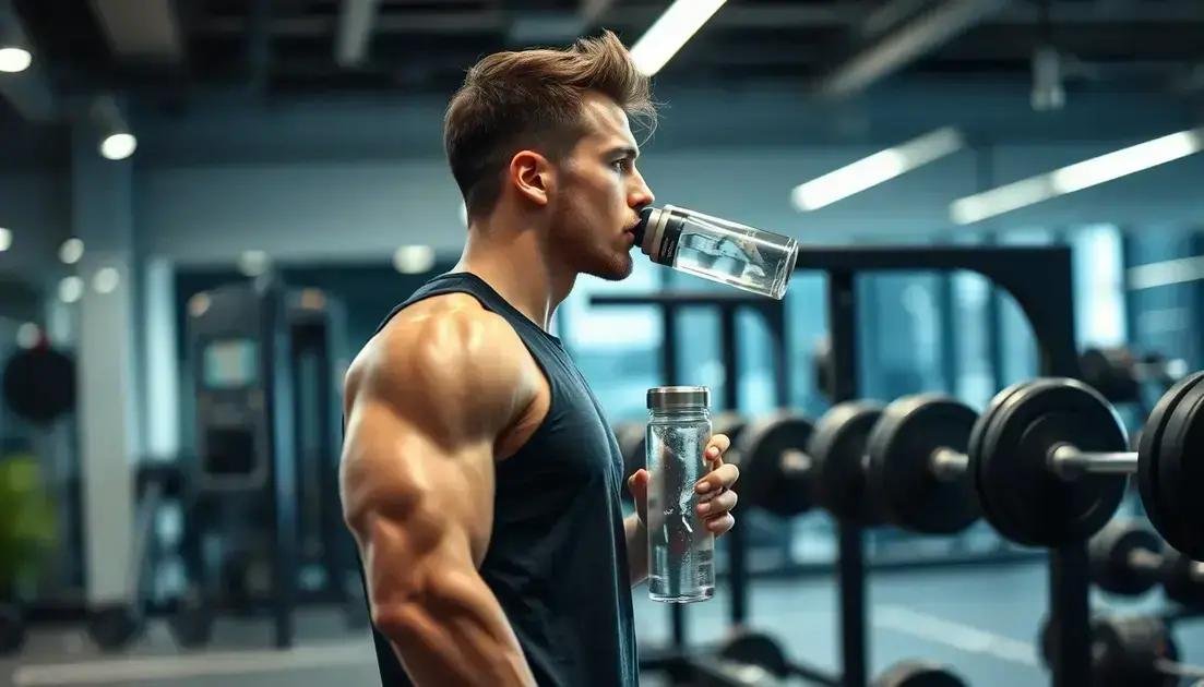 O papel da hidratação na musculação em jejum